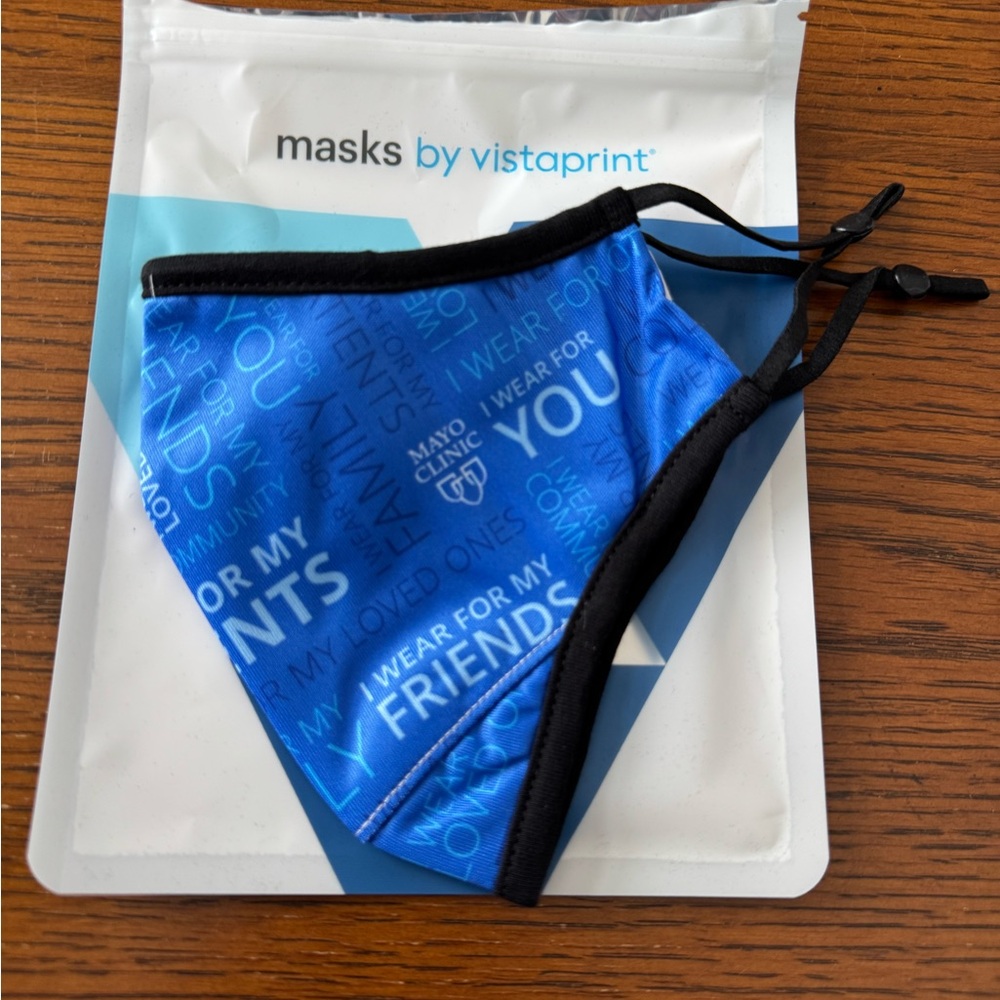 MAYO CLINIC FACE MASK UNISEX ADULT LARGE